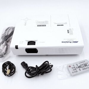 ASK Proxima C3305-A LCD Projector 3100 Lumens XGA w/ Remote Cables Tested